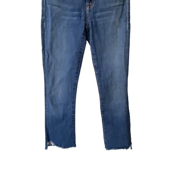 Mother Jeans Womens Size 25 The Insider Crop Step Fray in Girl Crush High Rise - Picture 5 of 14